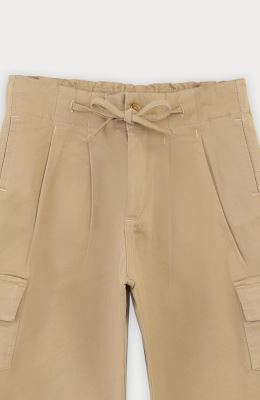 شلوار کتان پیلی دار