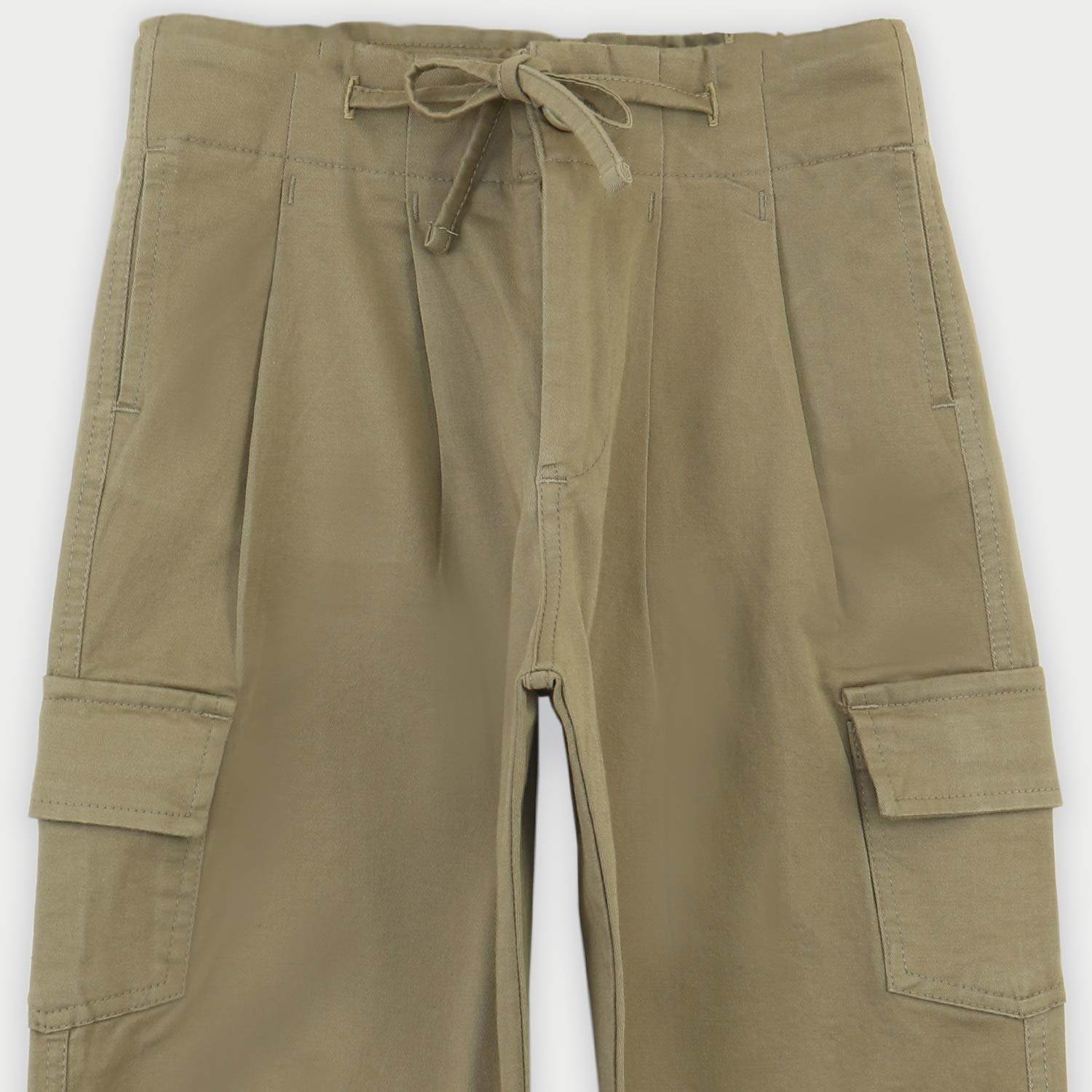 شلوار کتان پیلی دار