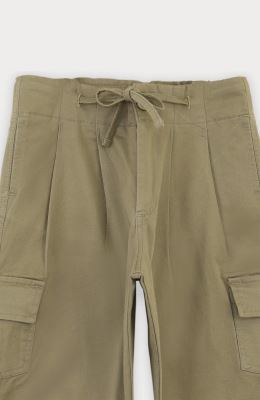 شلوار کتان پیلی دار