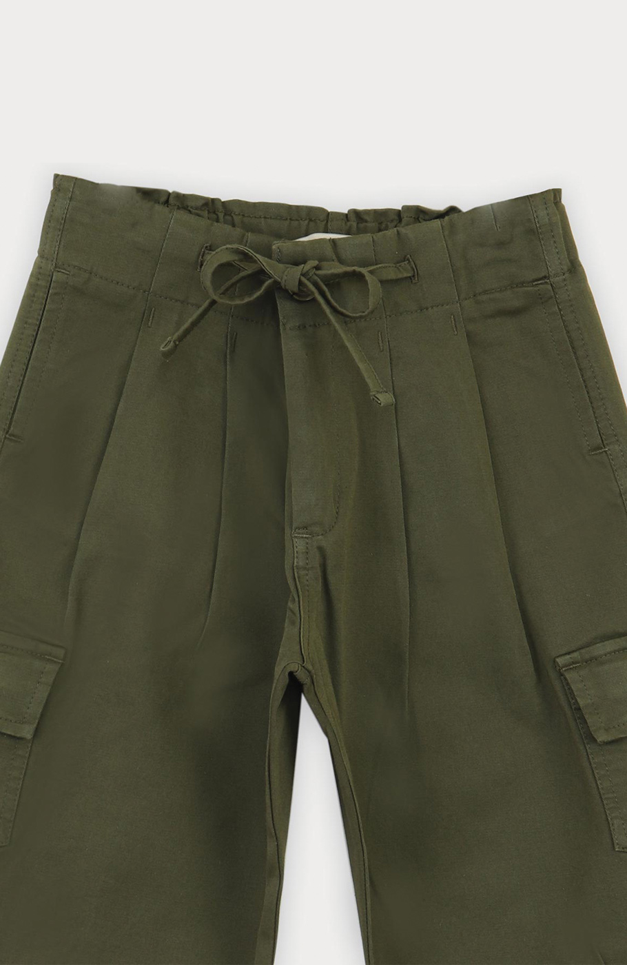 شلوار کتان پیلی دار