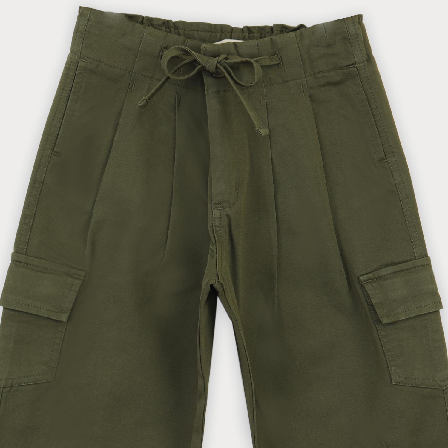 شلوار کتان پیلی دار