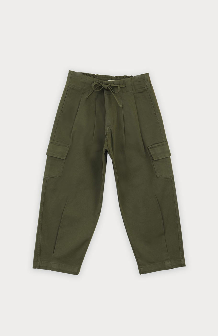 شلوار کتان پیلی دار