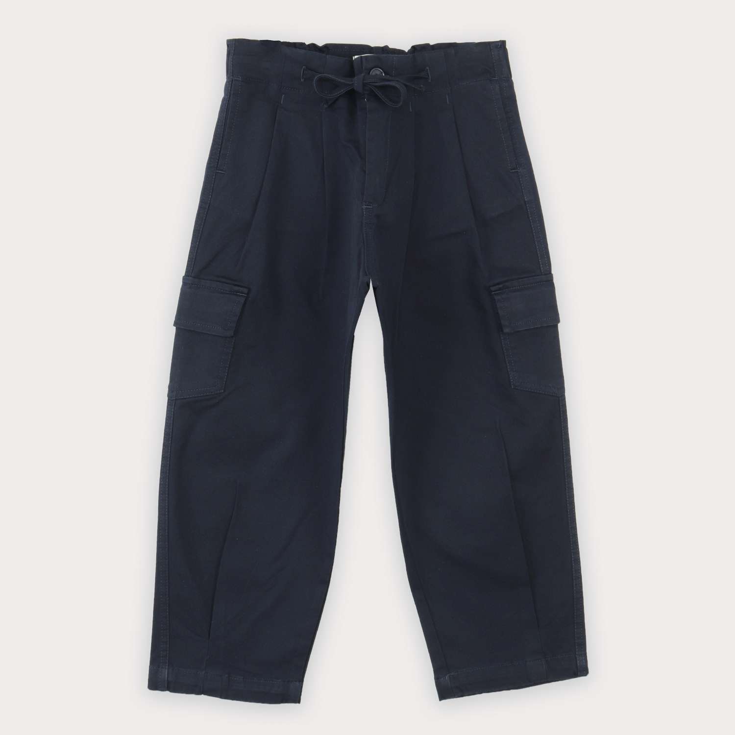 شلوار کتان پیلی دار