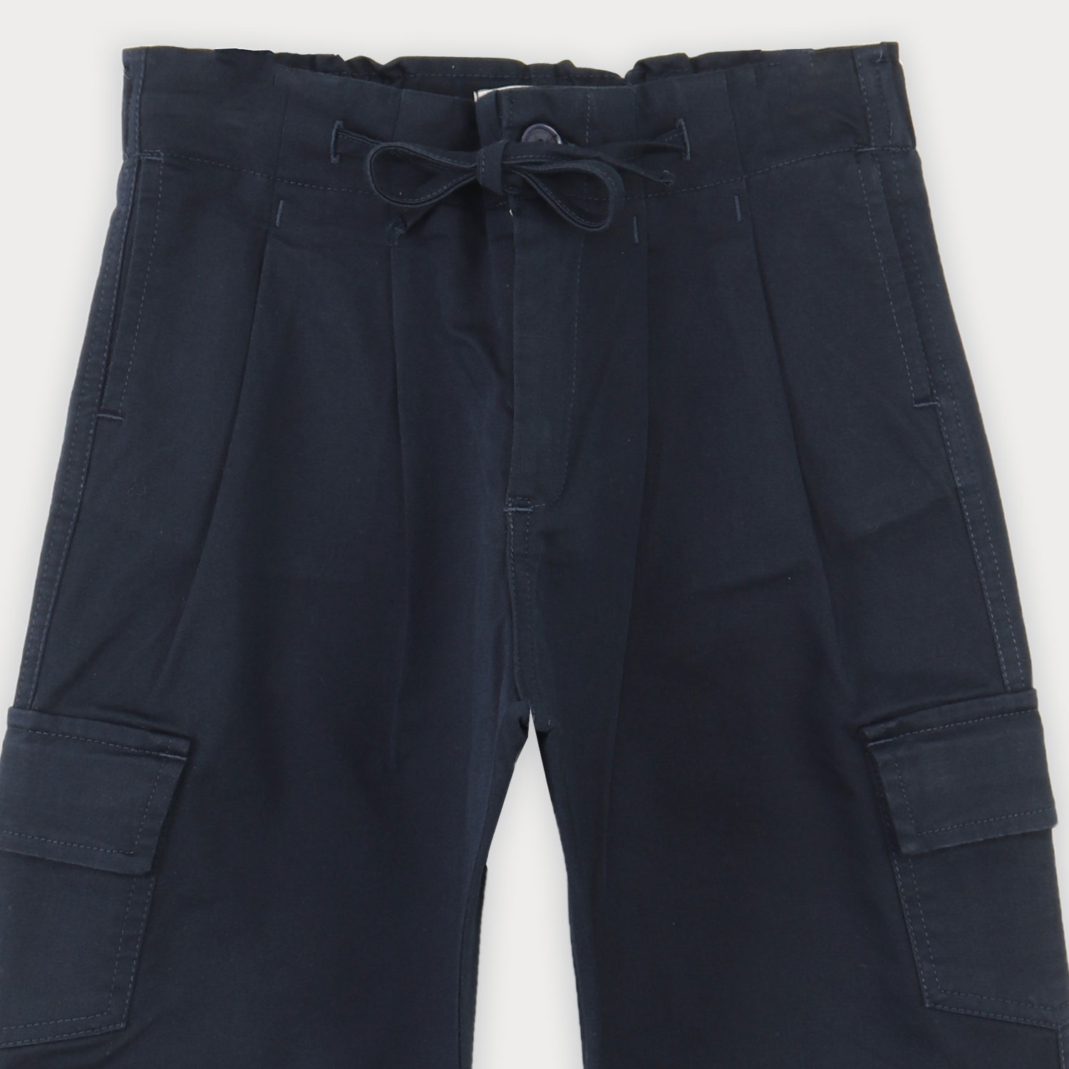 شلوار کتان پیلی دار