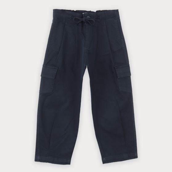 شلوار کتان پیلی دار