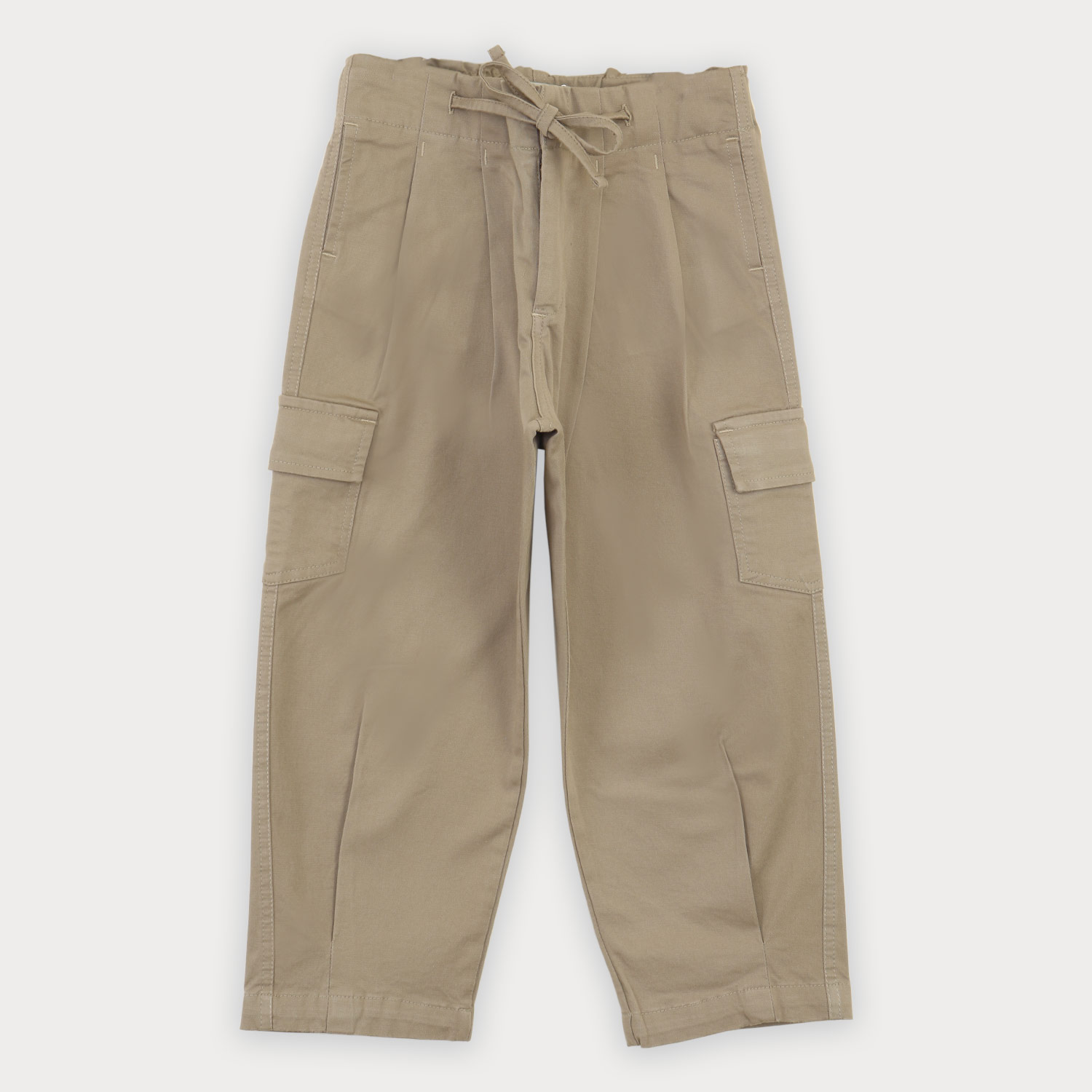 شلوار کتان پیلی دار