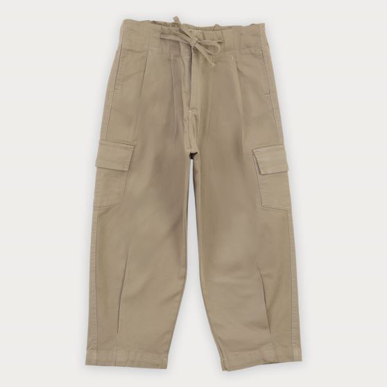 شلوار کتان پیلی دار