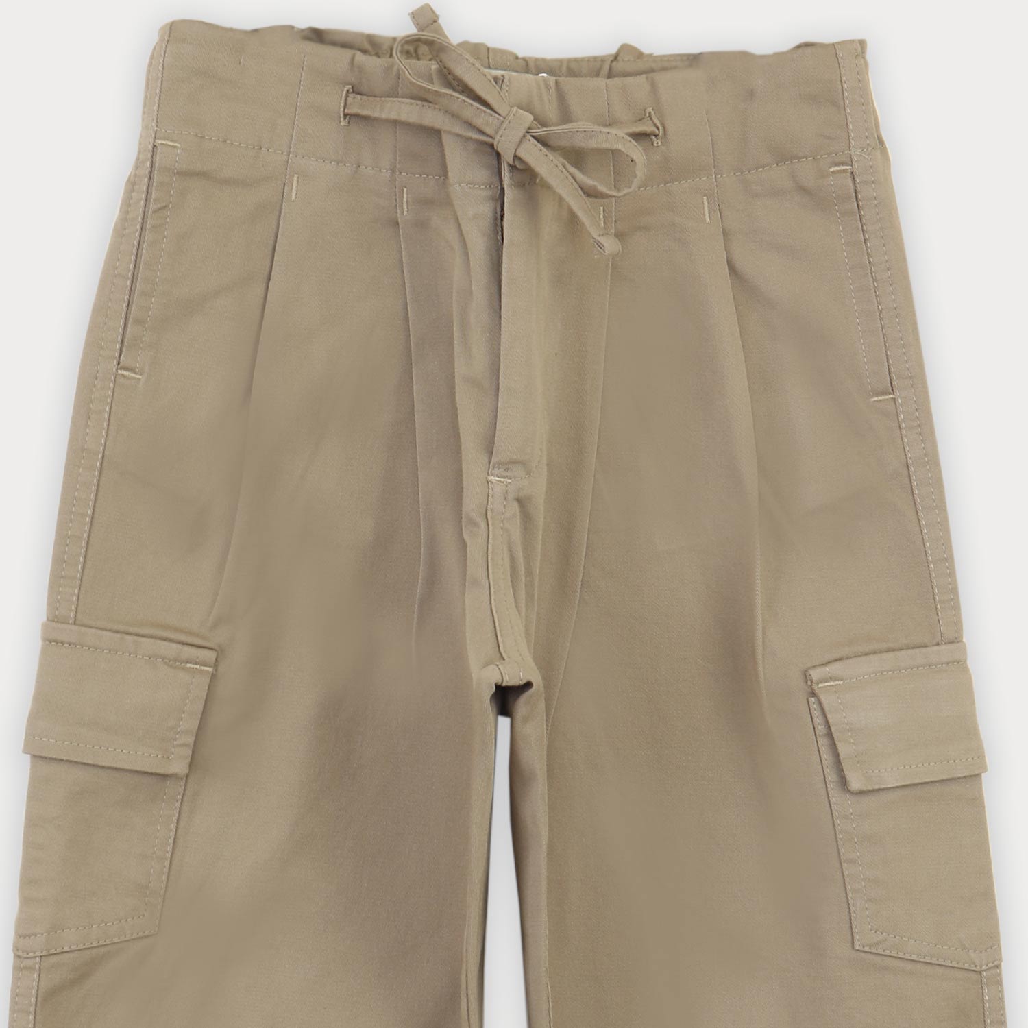 شلوار کتان پیلی دار