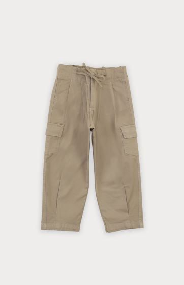 شلوار کتان پیلی دار