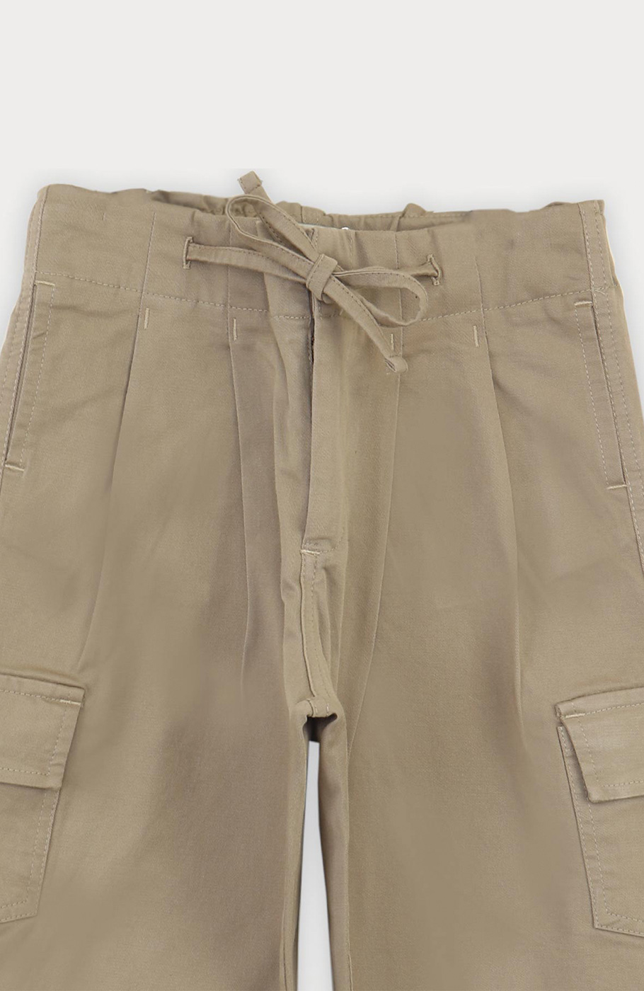 شلوار کتان پیلی دار