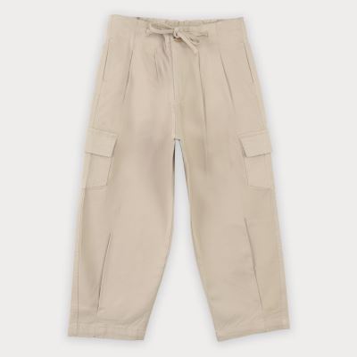 شلوار کتان پیلی دار