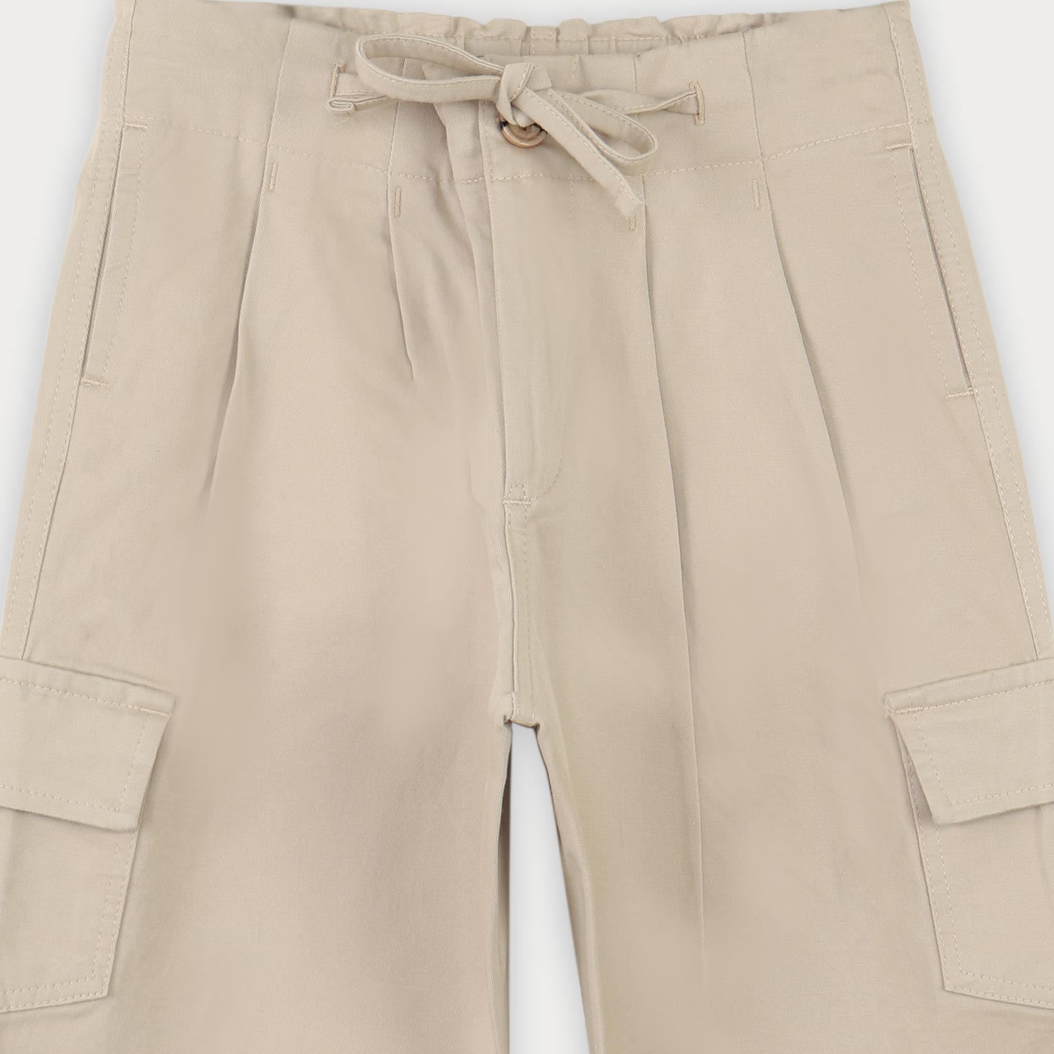 شلوار کتان پیلی دار