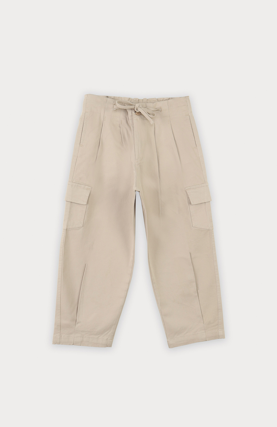 شلوار کتان پیلی دار