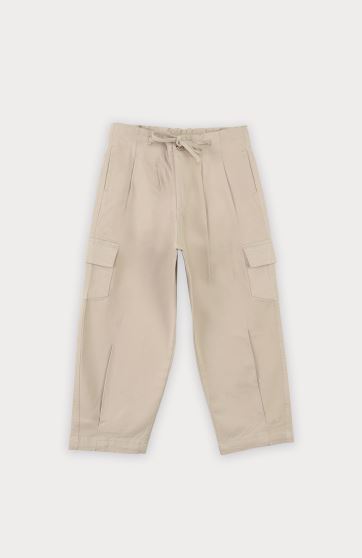 شلوار کتان پیلی دار