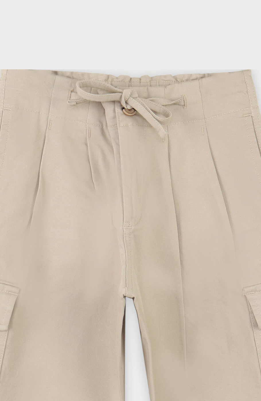 شلوار کتان پیلی دار