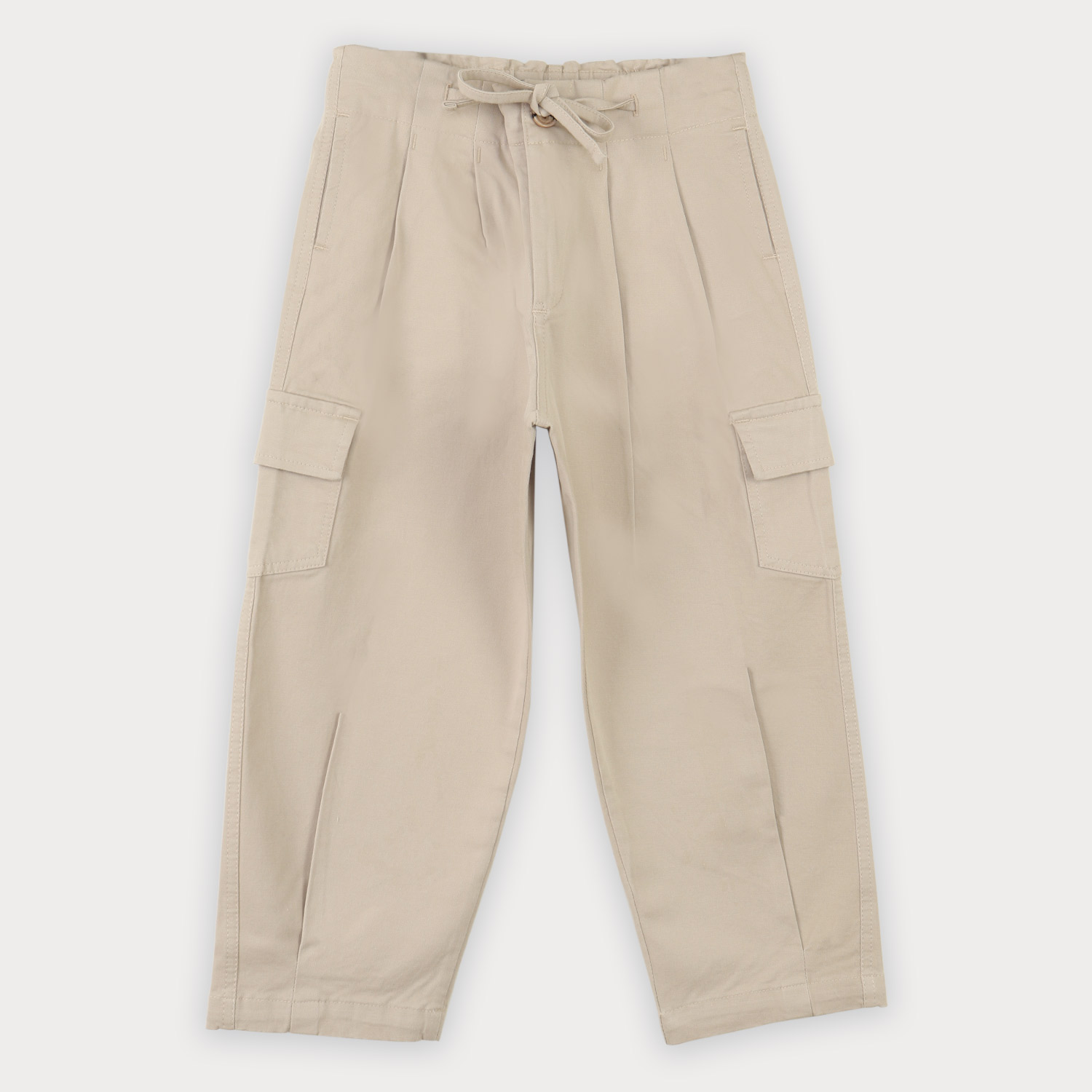 شلوار کتان پیلی دار