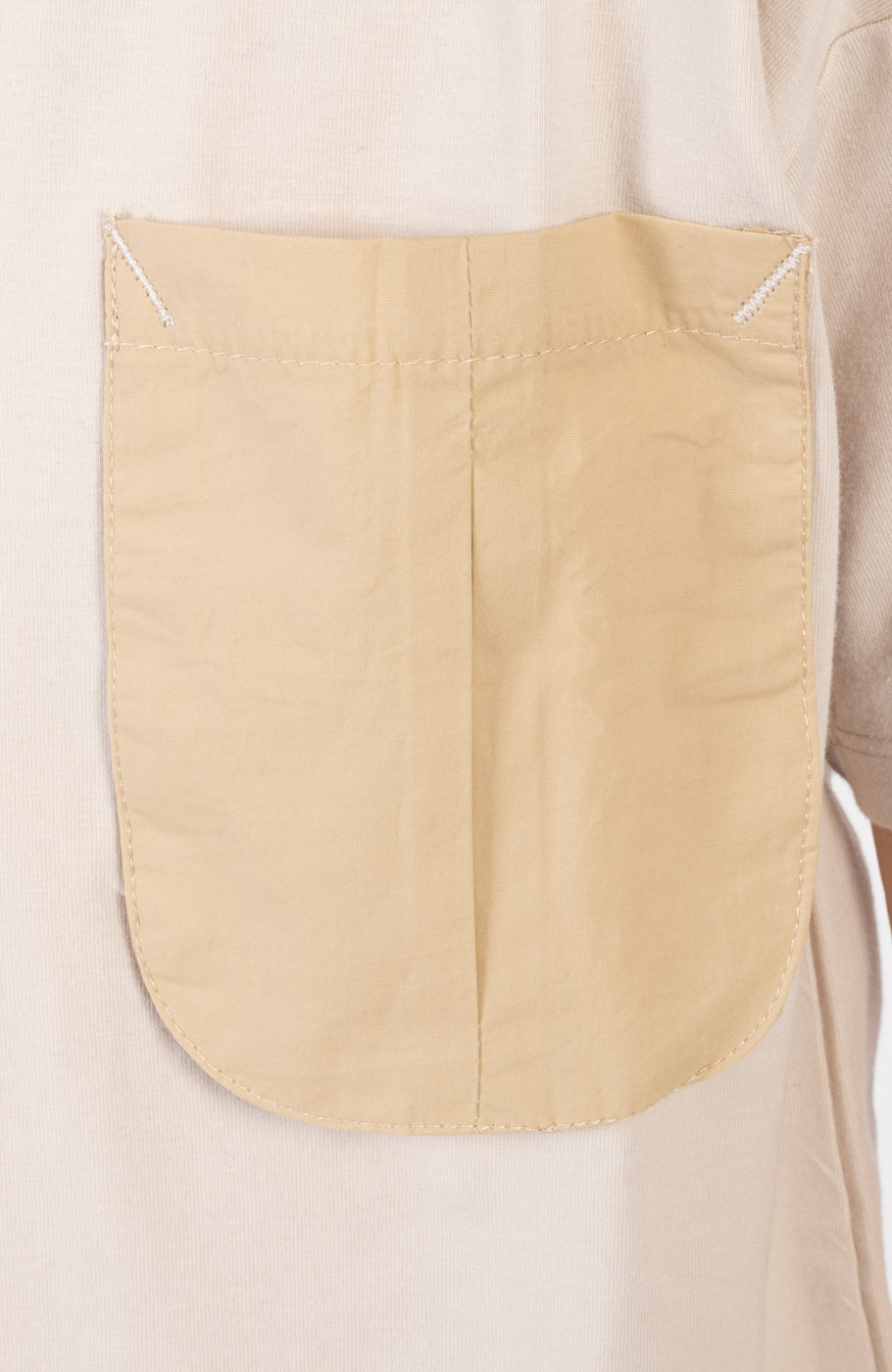 تیشرت یکرو لایکرا جیب دار