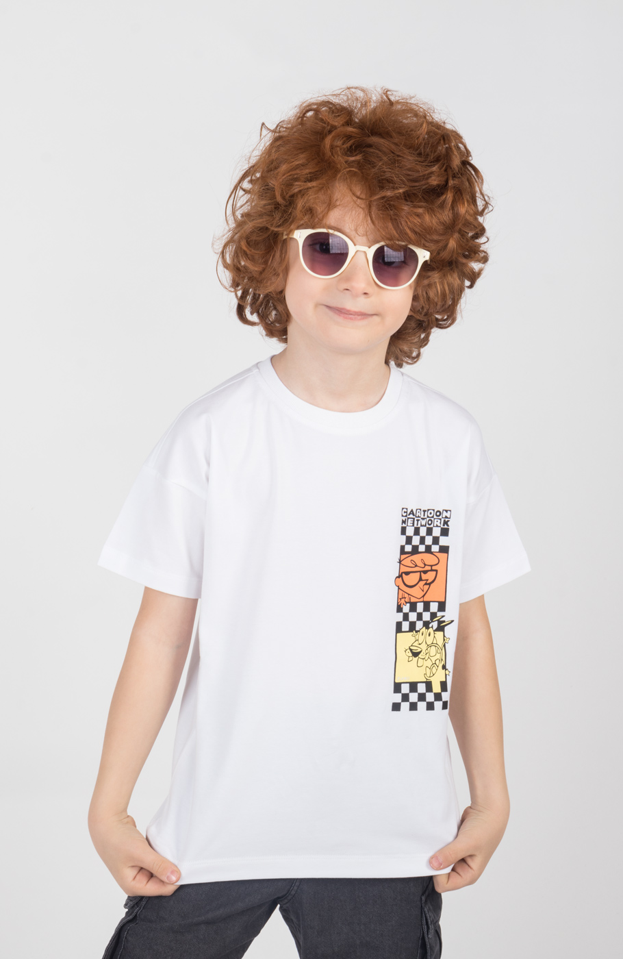 تیشرت یکرو لایکرا سرشانه برگشته