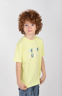 تیشرت یکرو لایکرا سرشانه برگشته