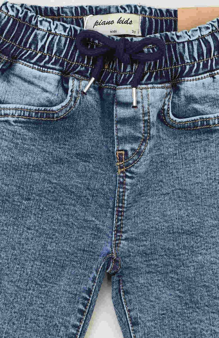 شلوار جین رگولار کمر کش