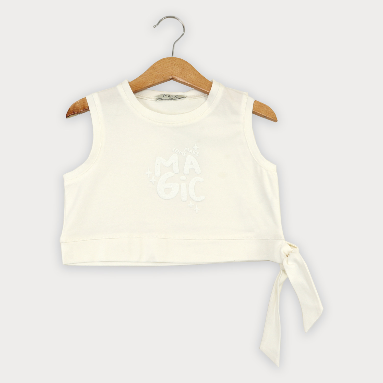 تاپ نیم تنه یکرو لایکرا دمپا گره ای