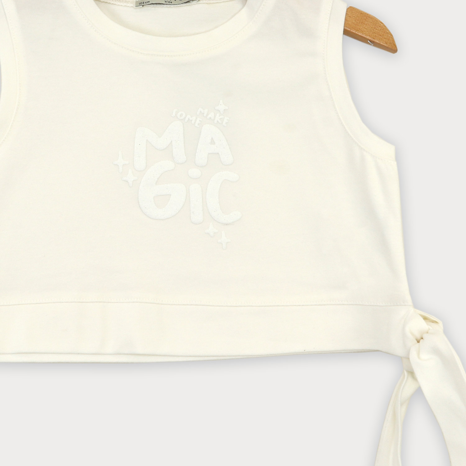 تاپ نیم تنه یکرو لایکرا دمپا گره ای