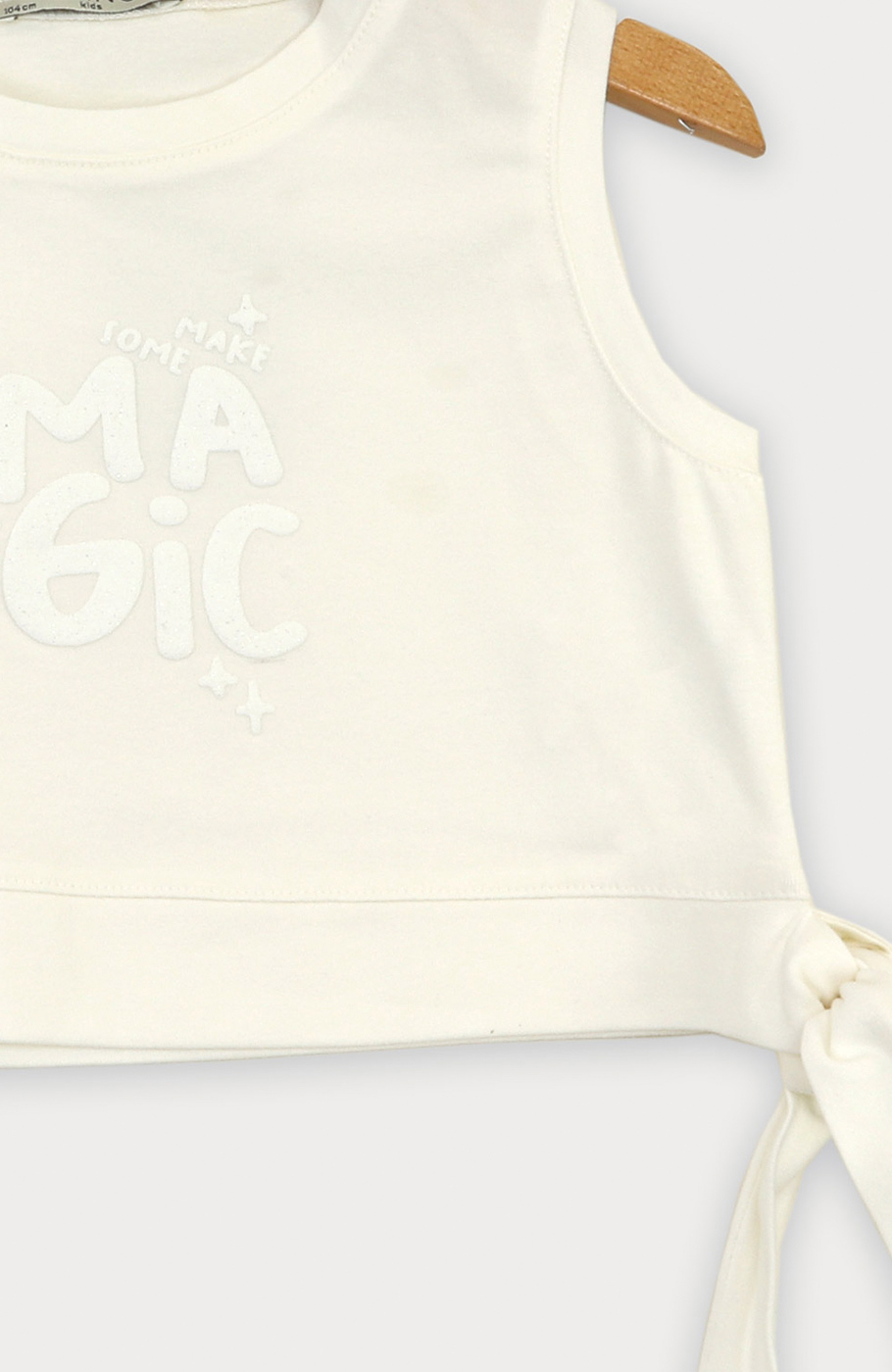 تاپ نیم تنه یکرو لایکرا دمپا گره ای