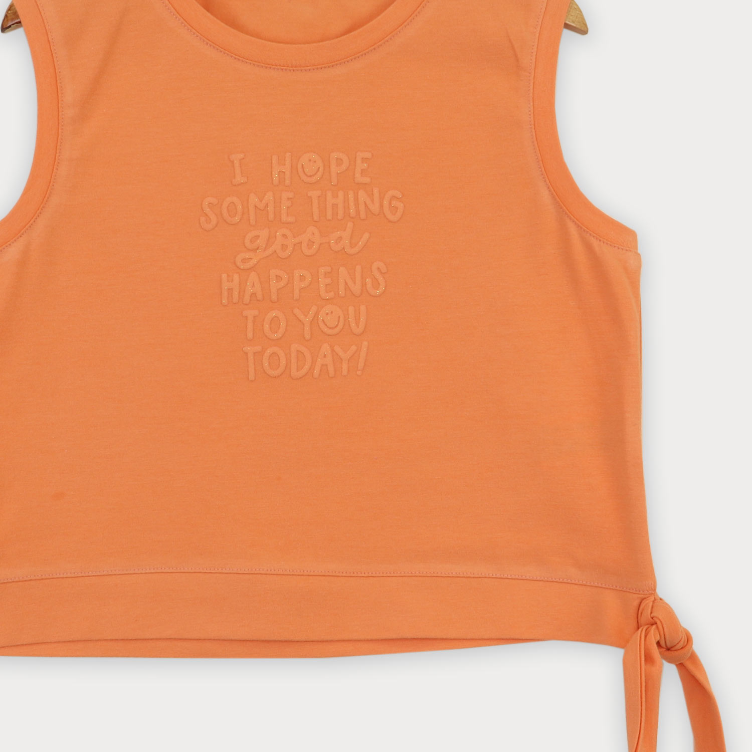 تاپ نیم تنه یکرو لایکرا دمپا گره ای