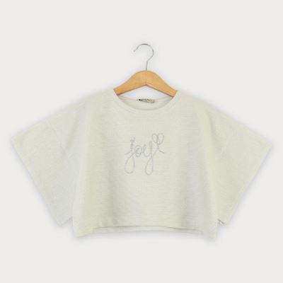 تیشرت یکرو لایکرا لمه دار والان دار (ست با  10392)