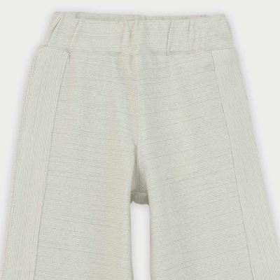 شلوار یکرو لایکرا لمه دار چاک دار (ست با کد 10393)