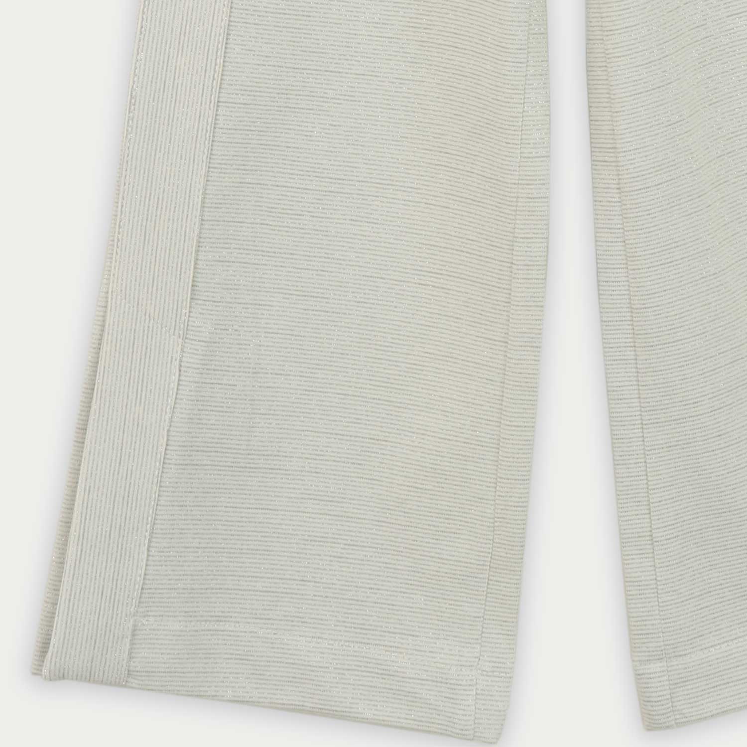 شلوار یکرو لایکرا لمه دار چاک دار (ست با کد 10393)