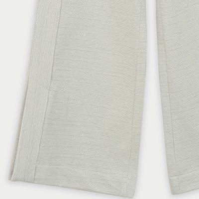 شلوار یکرو لایکرا لمه دار چاک دار (ست با کد 10393)