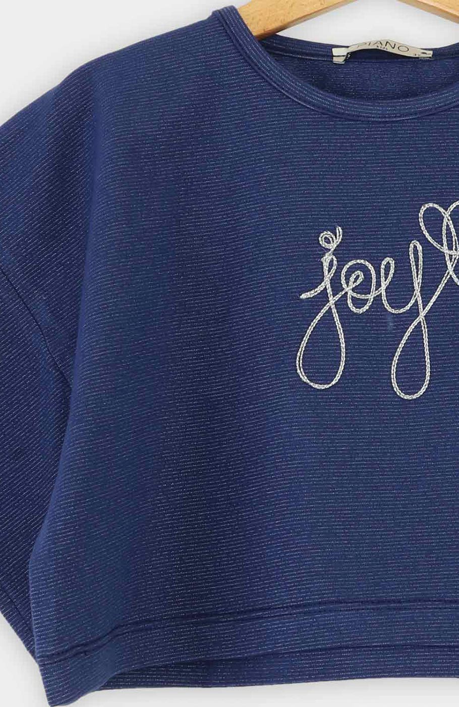 تیشرت یکرو لایکرا لمه دار والان دار (ست با  10392)