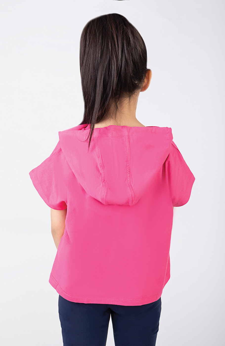 هودی یکرو لایکرا آستین کوتاه (ست با کد 10390)