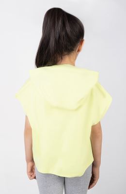 هودی یکرو لایکرا آستین کوتاه (ست با کد 10390)