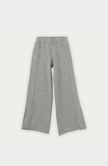 شلوار یکرو لایکرا لمه دار چاک دار (ست با کد 10391)