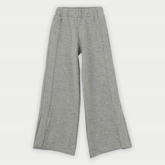 شلوار یکرو لایکرا لمه دار چاک دار (ست با کد 10393)