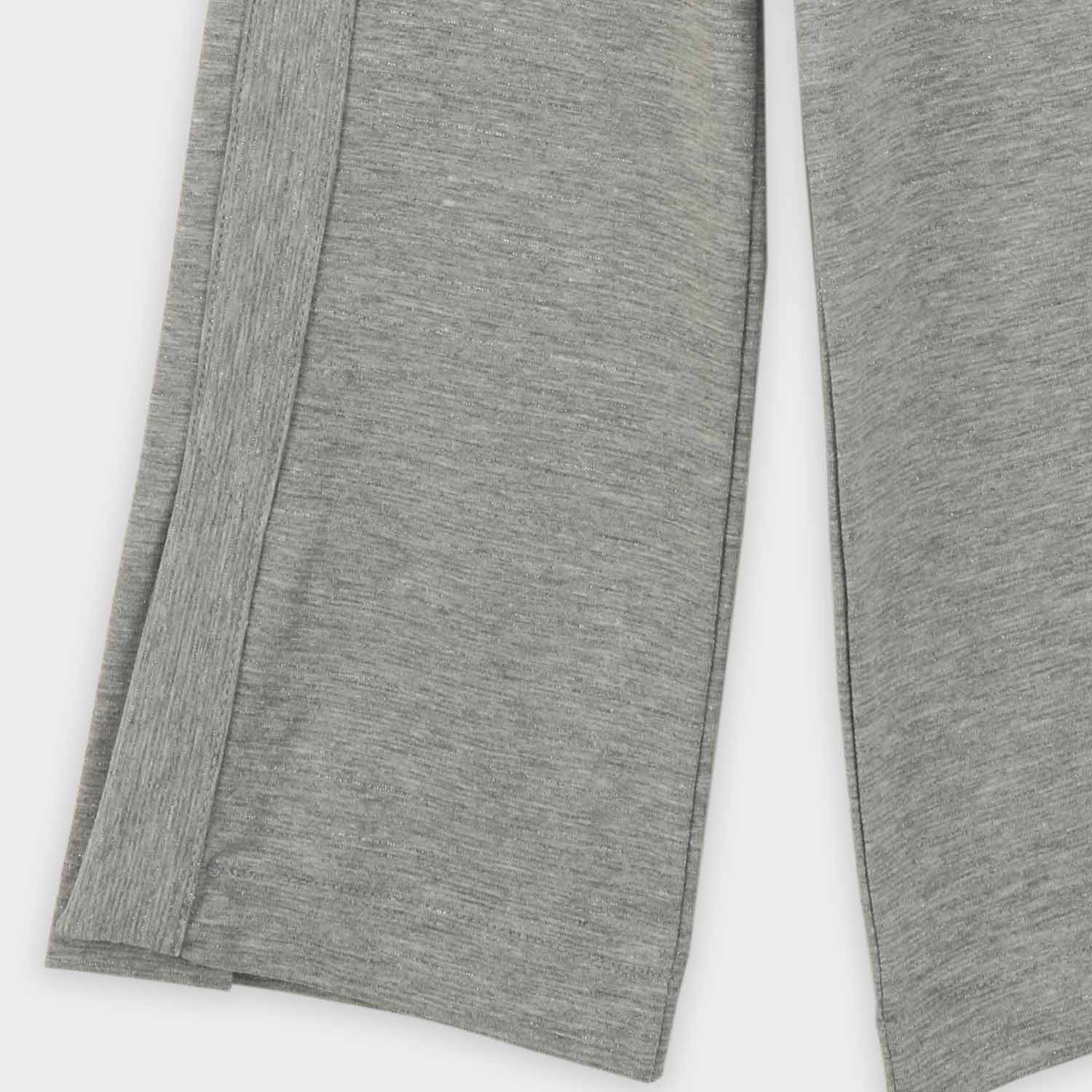 شلوار یکرو لایکرا لمه دار چاک دار (ست با کد 10393)