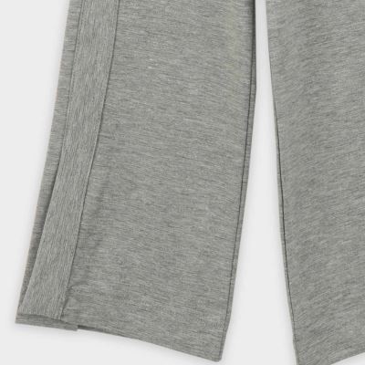 شلوار یکرو لایکرا لمه دار چاک دار (ست با کد 10393)