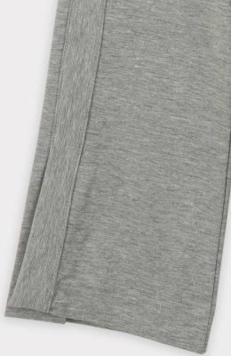 شلوار یکرو لایکرا لمه دار چاک دار (ست با کد 10393)