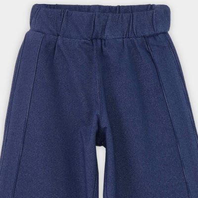 شلوار یکرو لایکرا لمه دار چاک دار (ست با کد 10393)