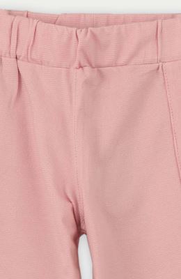 شلوار یکرو لایکرا لمه دار چاک دار (ست با کد 10391)