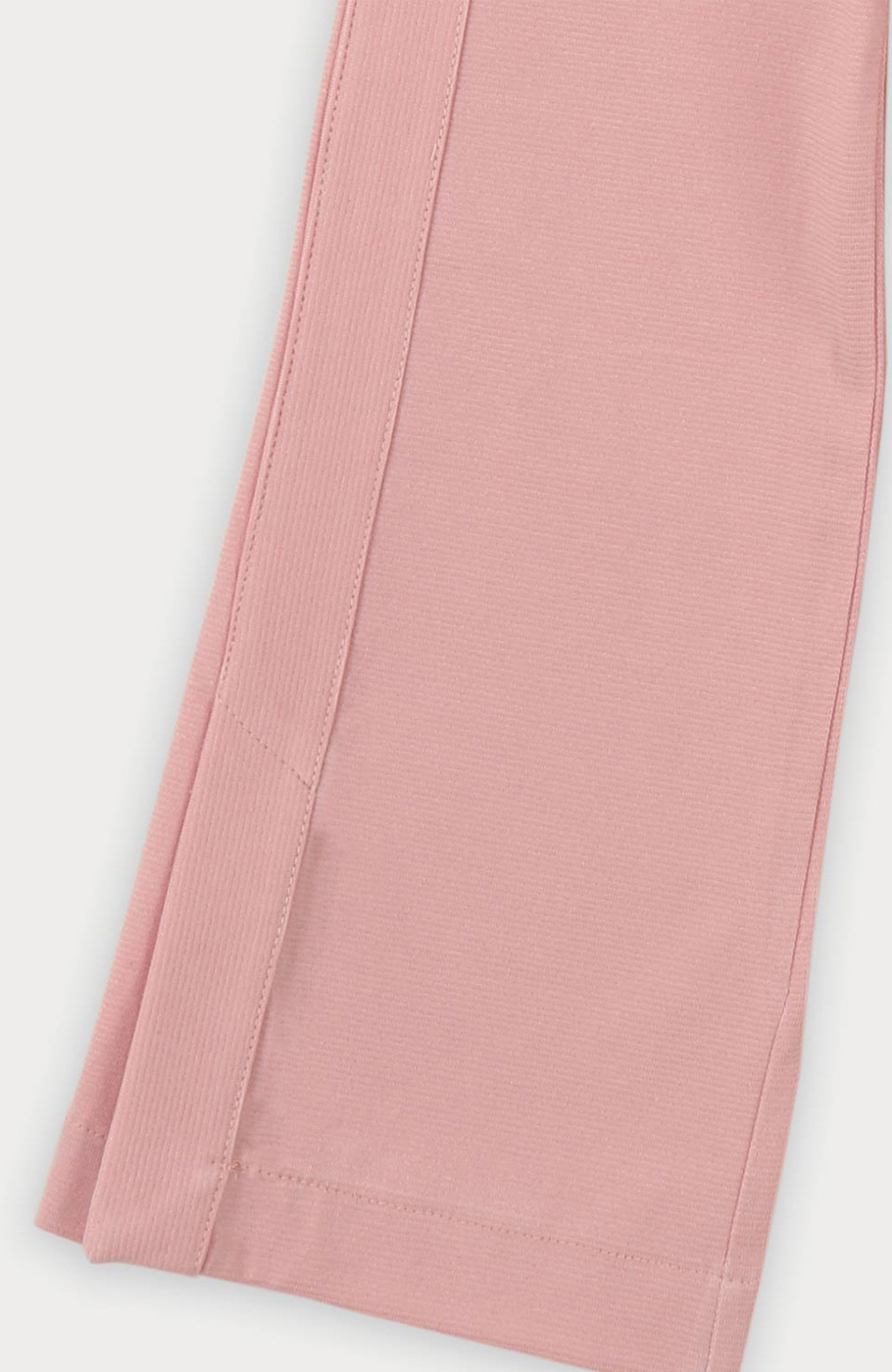 شلوار یکرو لایکرا لمه دار چاک دار (ست با کد 10391)