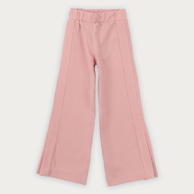 شلوار یکرو لایکرا لمه دار چاک دار (ست با کد 10393)