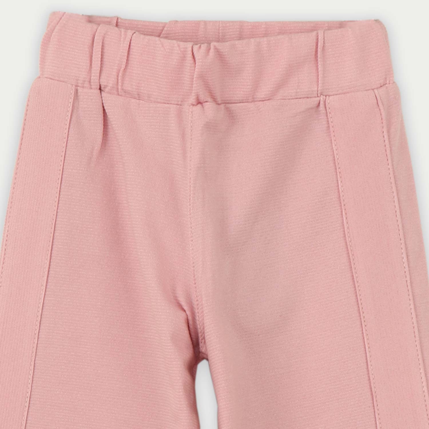 شلوار یکرو لایکرا لمه دار چاک دار (ست با کد 10393)