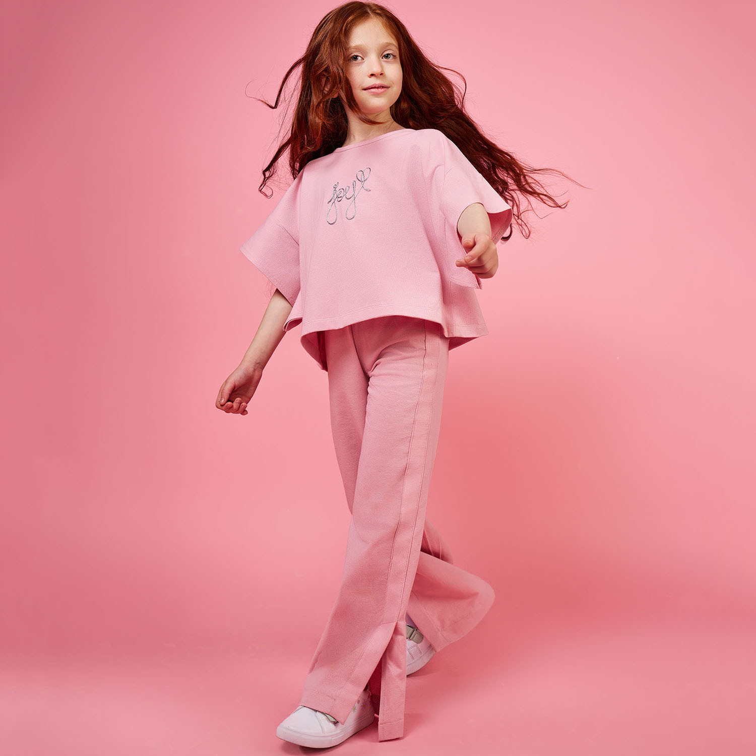 شلوار یکرو لایکرا لمه دار چاک دار (ست با کد 10393)