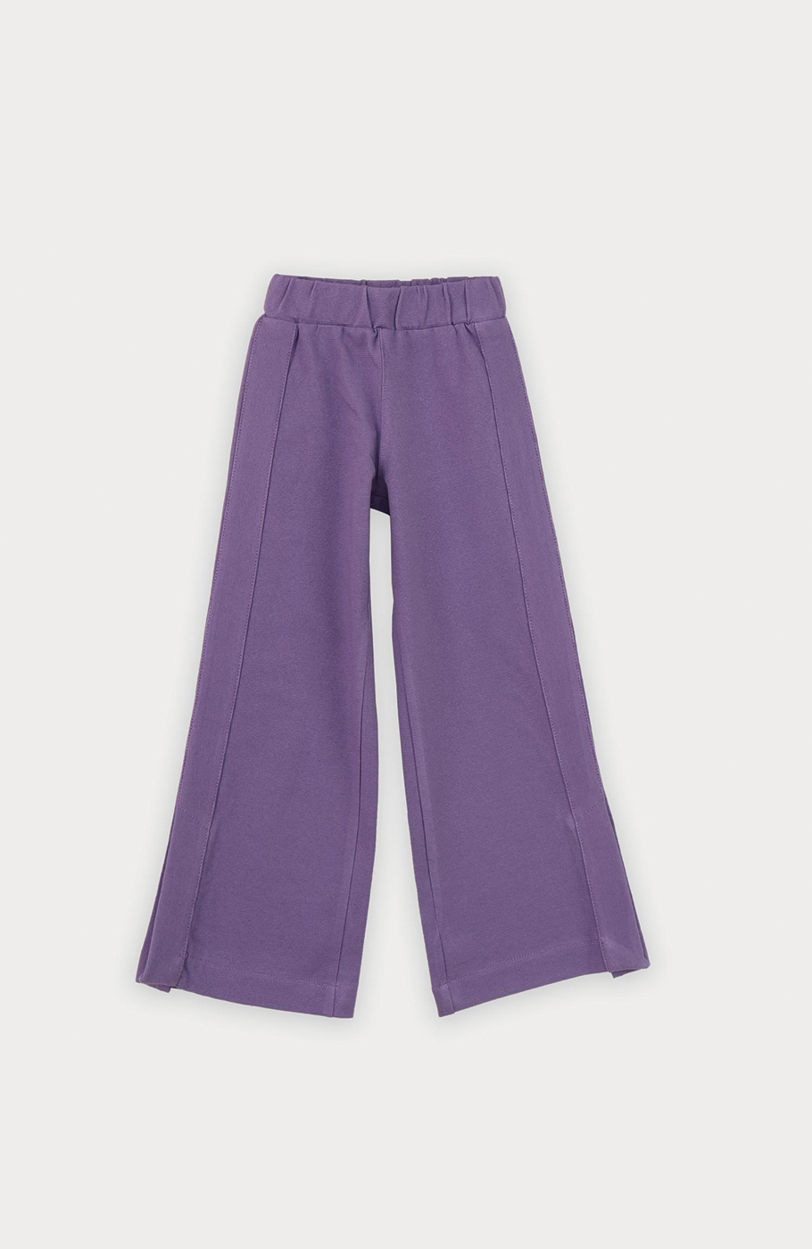 شلوار یکرو لایکرا لمه دار چاک دار (ست با کد 10391)