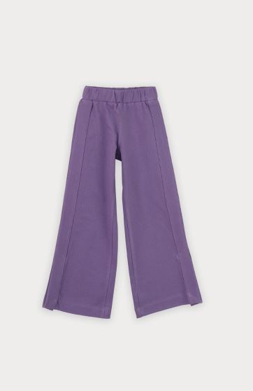 شلوار یکرو لایکرا لمه دار چاک دار (ست با کد 10391)