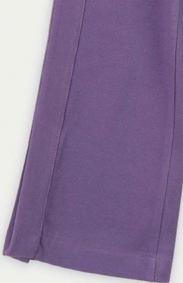 شلوار یکرو لایکرا لمه دار چاک دار (ست با کد 10391)