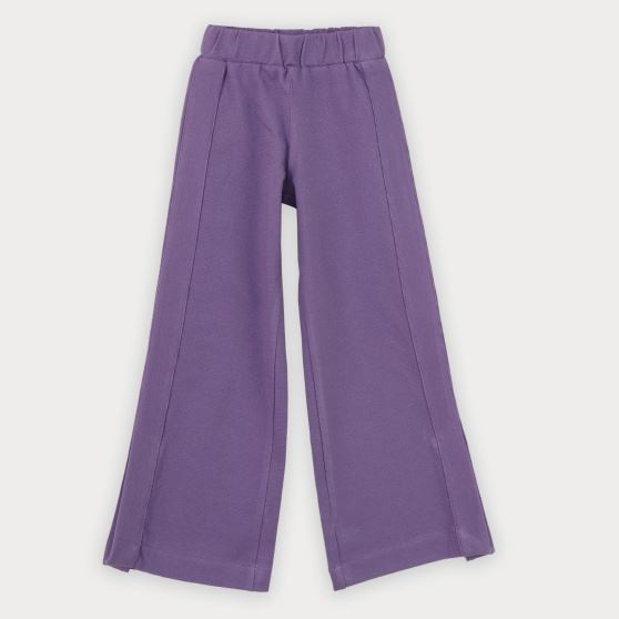 شلوار یکرو لایکرا لمه دار چاک دار (ست با کد 10393)